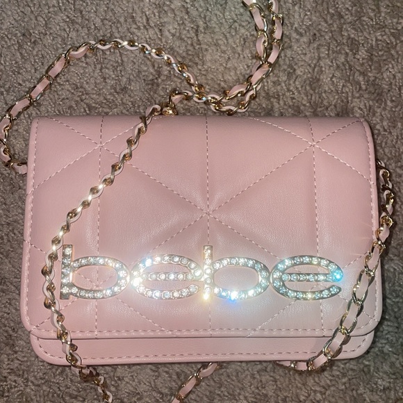 Bebe light pink purse - Picture 4 of 4